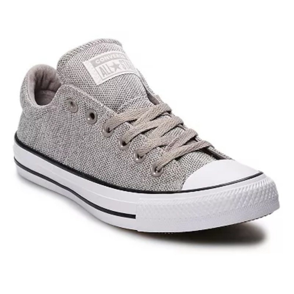 Converse Madison grey knit lo cut shoe ladies sz 6